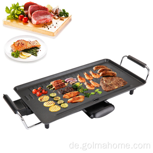 Elektrische Grillgrill 22-Zoll-Flachpfanne elektrische Grilldel